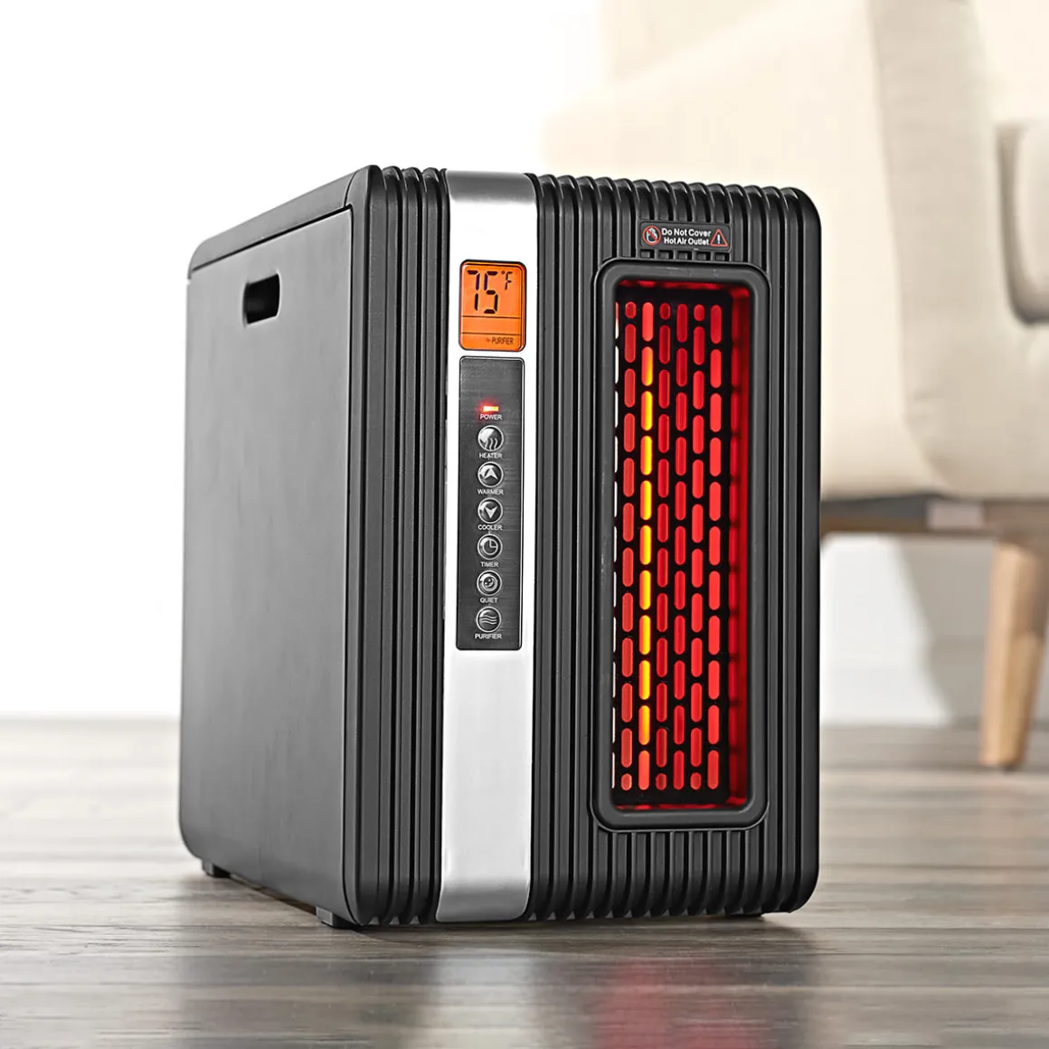 2-in-1 Heater Air Purifier