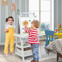 3-in-1 Kids Double-Sided Art Easel