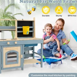 2-in-1 Outdoor Mud Kitchen