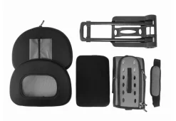 2-in-1 Tough-Shell Wheeled Pet Carrier