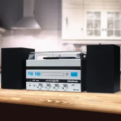 5-in-1 Vinyl Music Center