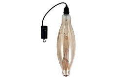 Indoor/Outdoor Battery-Operated LED Vintage Light
