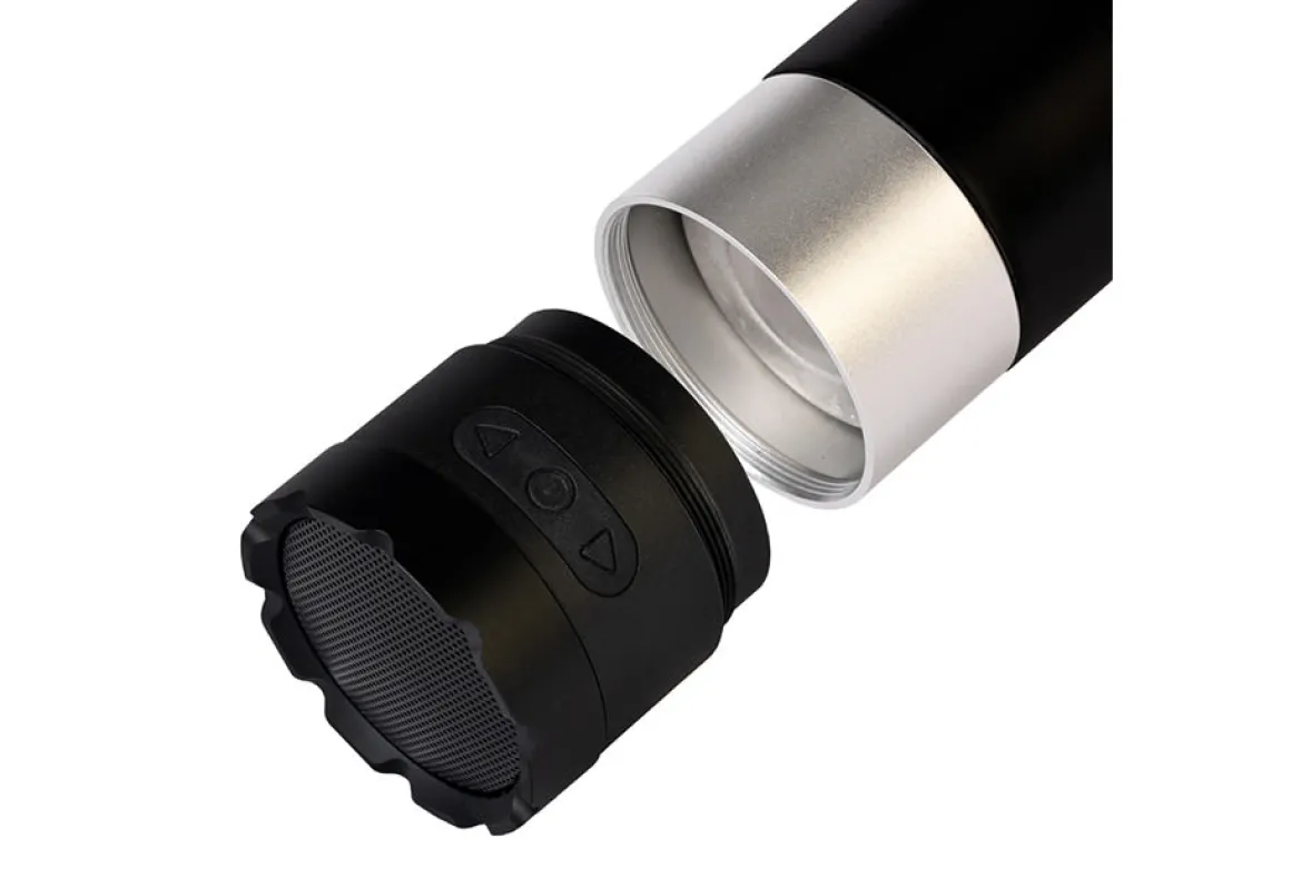 Insulated Flask with Built-In Bluetooth Speaker