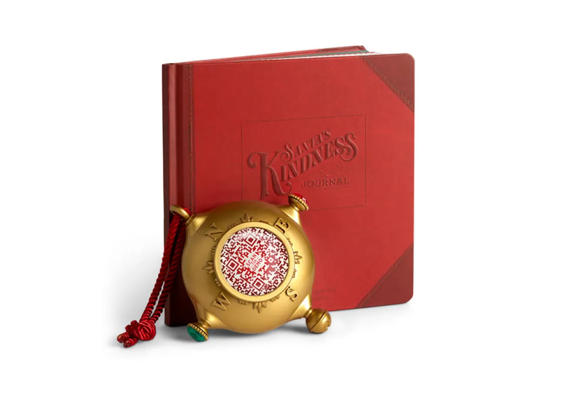 Interactive Santa Ornament with Journal