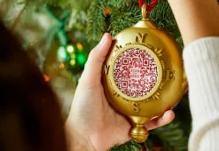 Interactive Santa Ornament with Journal