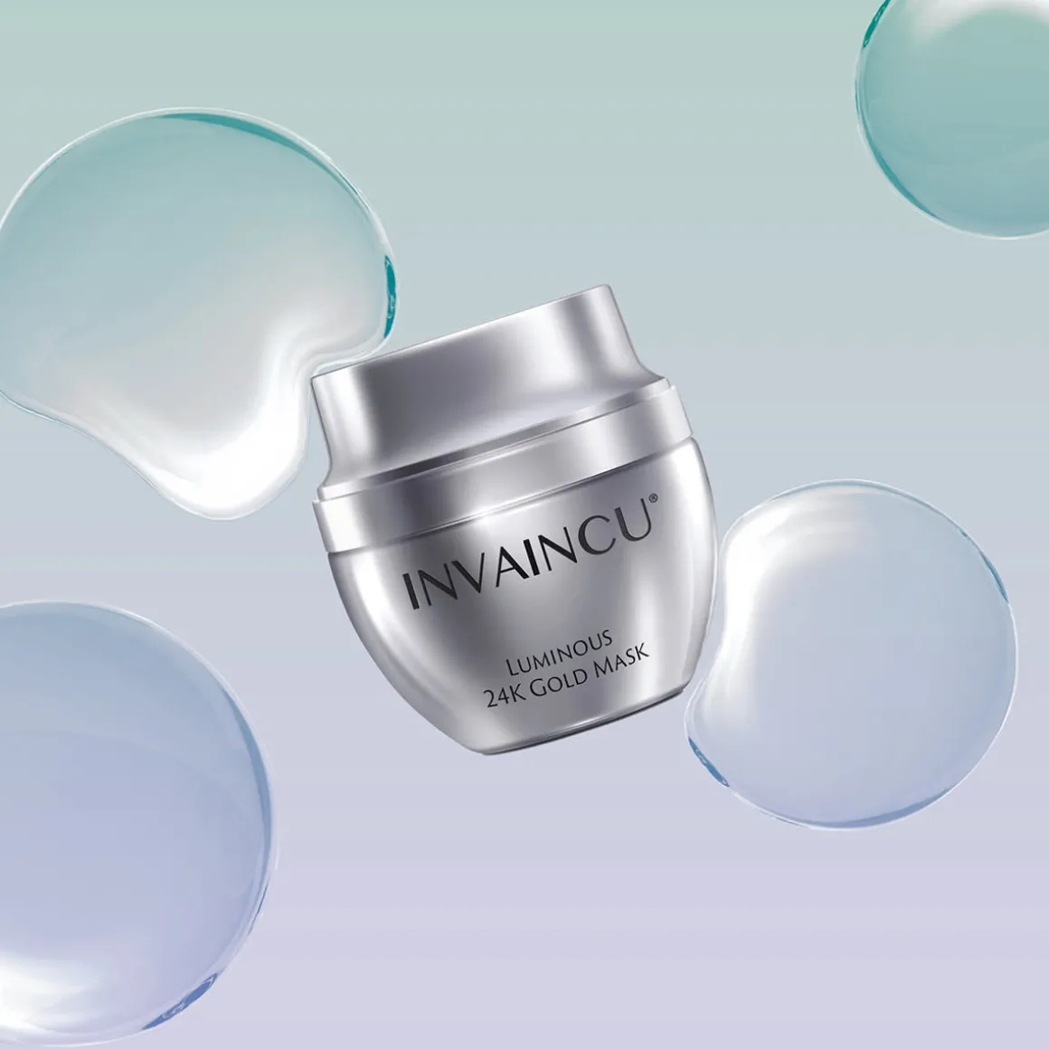 Invaincu Luminous 24K Gold Mask