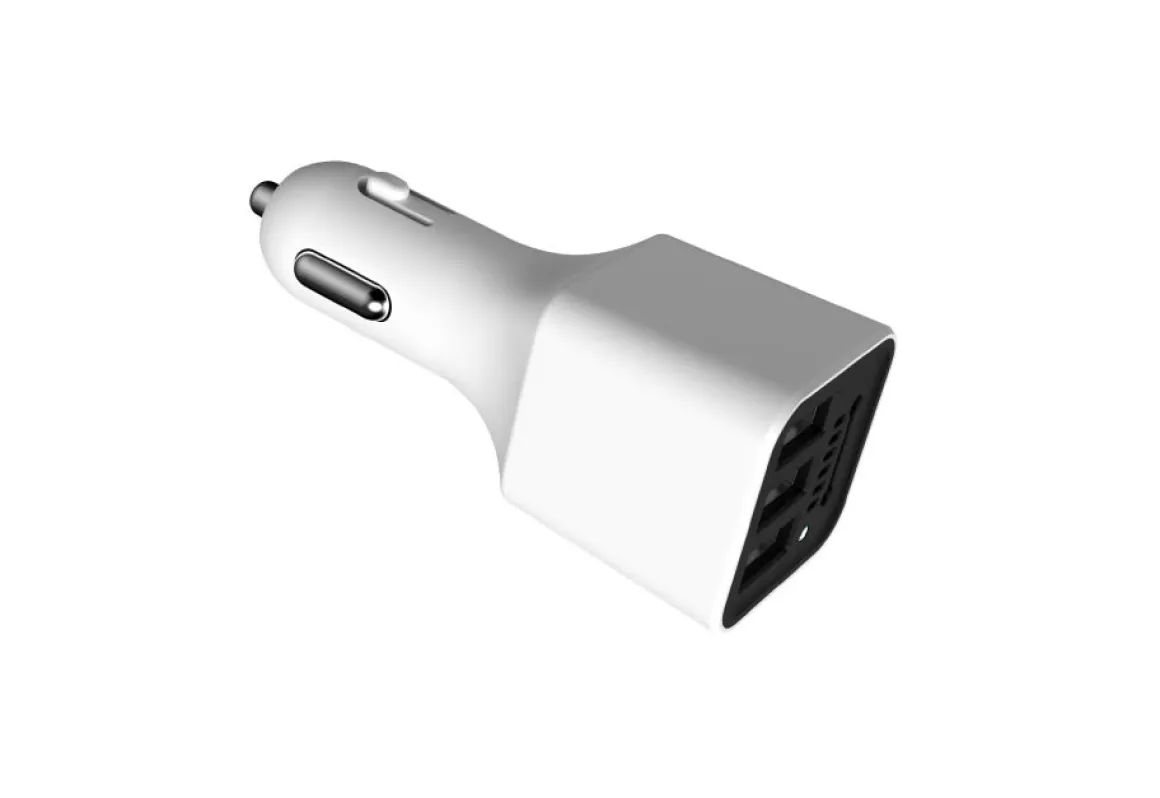 Ionic Car Air Purifier and Triple USB Charger