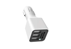 Ionic Car Air Purifier and Triple USB Charger