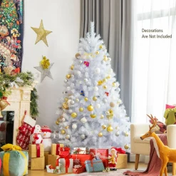 Iridescent Artificial Hinged Christmas Tree