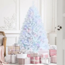 Iridescent Artificial Hinged Christmas Tree
