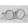 Italian 50 Lire Coin Cufflinks