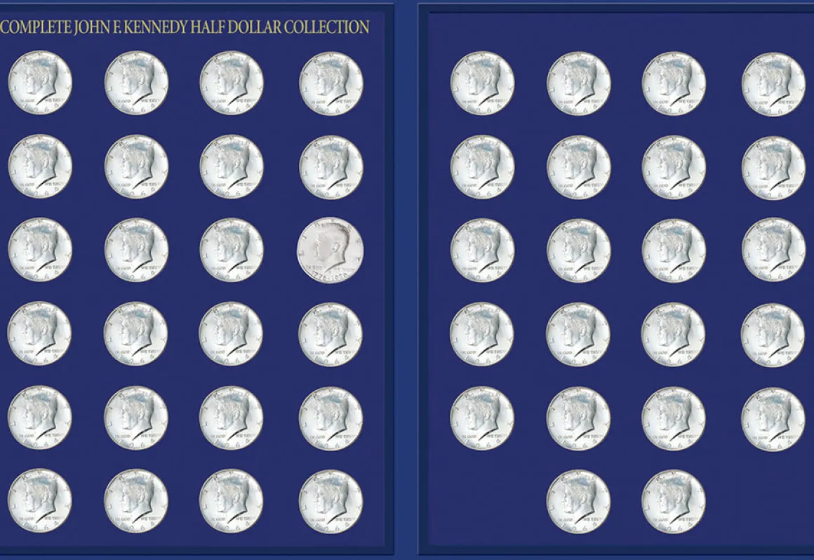 JFK Half Dollar Collection 1964-2013