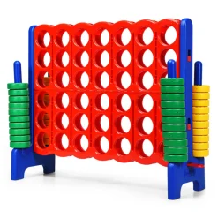 Jumbo 4-to-Score Game Set with 42 Jumbo Rings