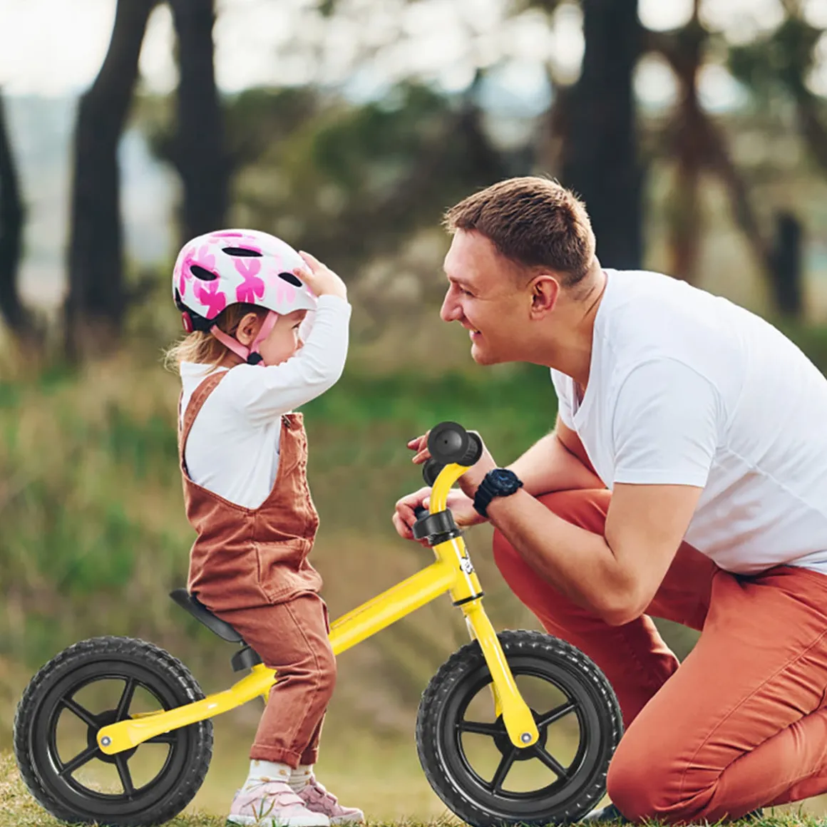 Kids Adjustable No Pedal Balance Bike