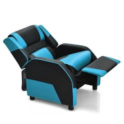 Kids Gaming Sofa Recliner with Headrest and Footrest