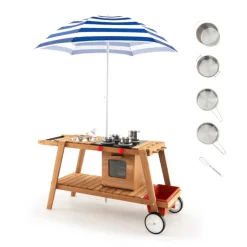 Kids Play Trolley with Sun Proof Umbrella