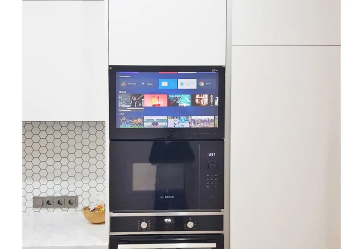 Kitchen Cabinet Door SMART TV
