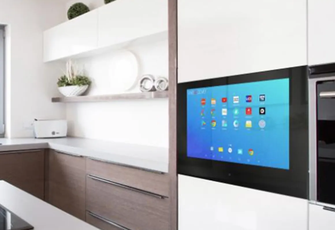 Kitchen Cabinet Door SMART TV