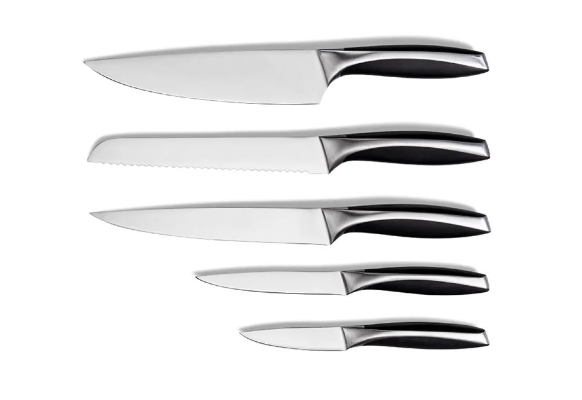 Knife Block Set with Tablet Holder