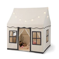 Large Kids Play Tent with Star String Lights