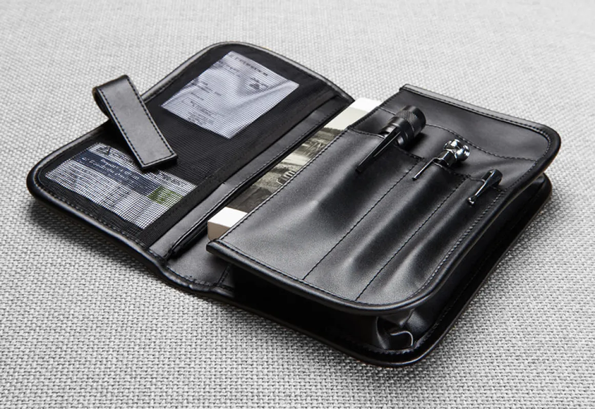 Leather Glove Box Organizer