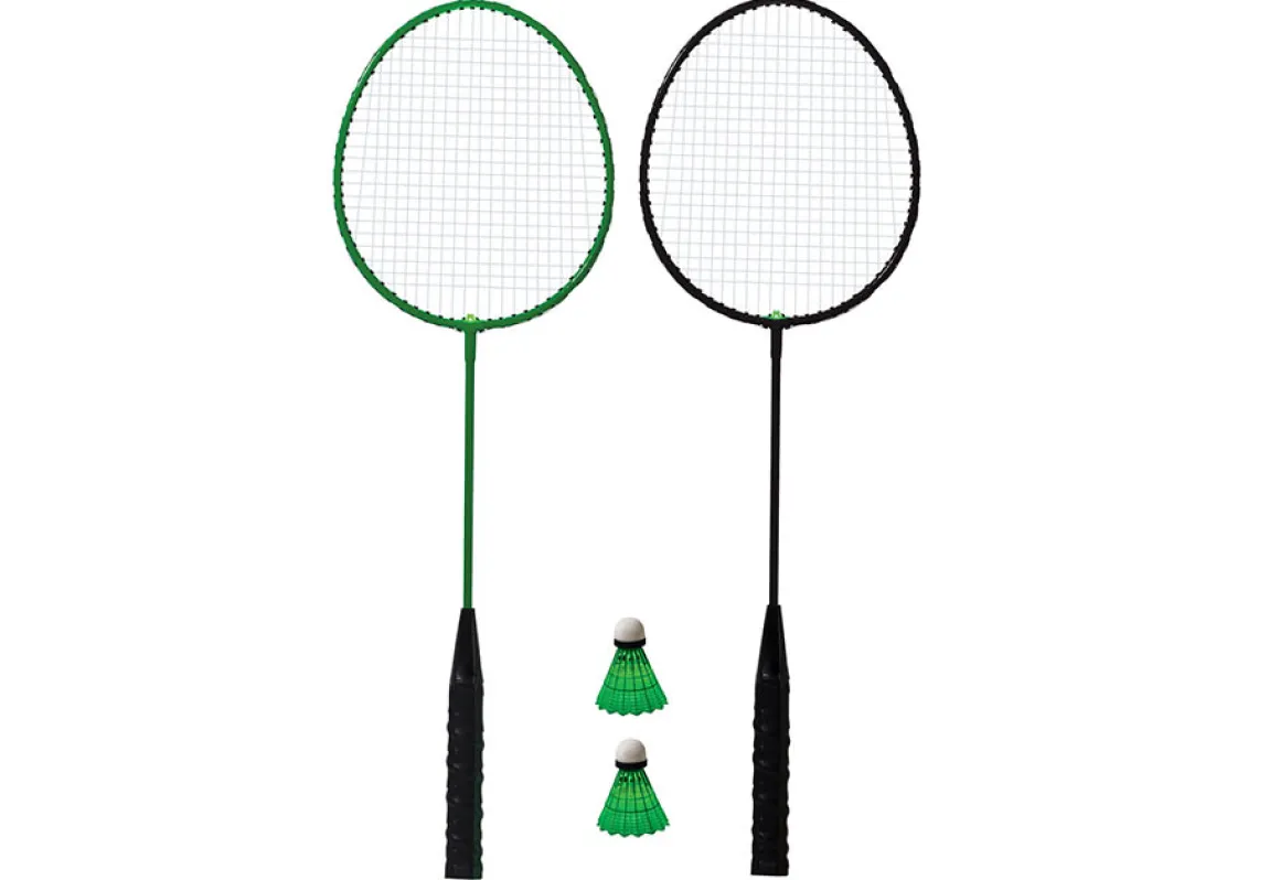 LED Badminton Racquet and Birdie Set