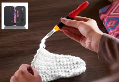 LED Crochet Hooks with Interchangeable Heads
