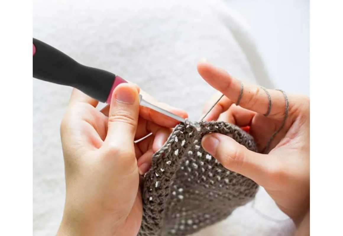 LED Crochet Hooks with Interchangeable Heads