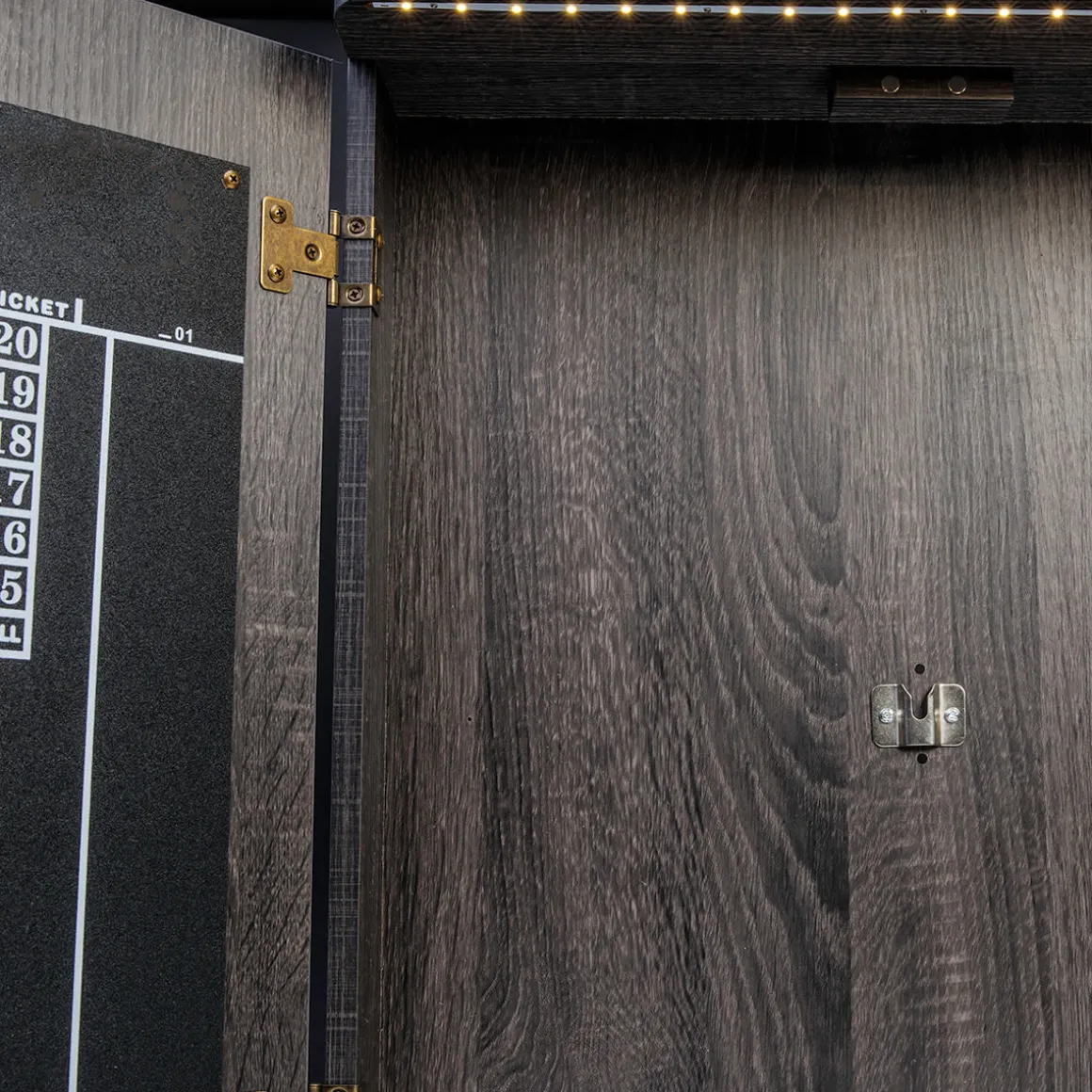 LED Dart Board Cabinet