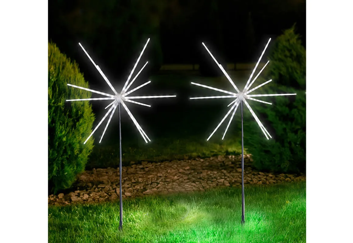 LED Garden Sparkler Lights (Set of 2)