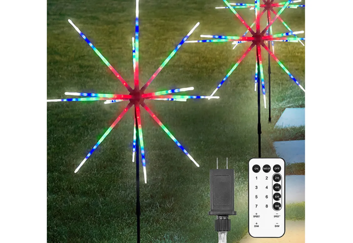 LED Garden Sparkler Lights (Set of 2)