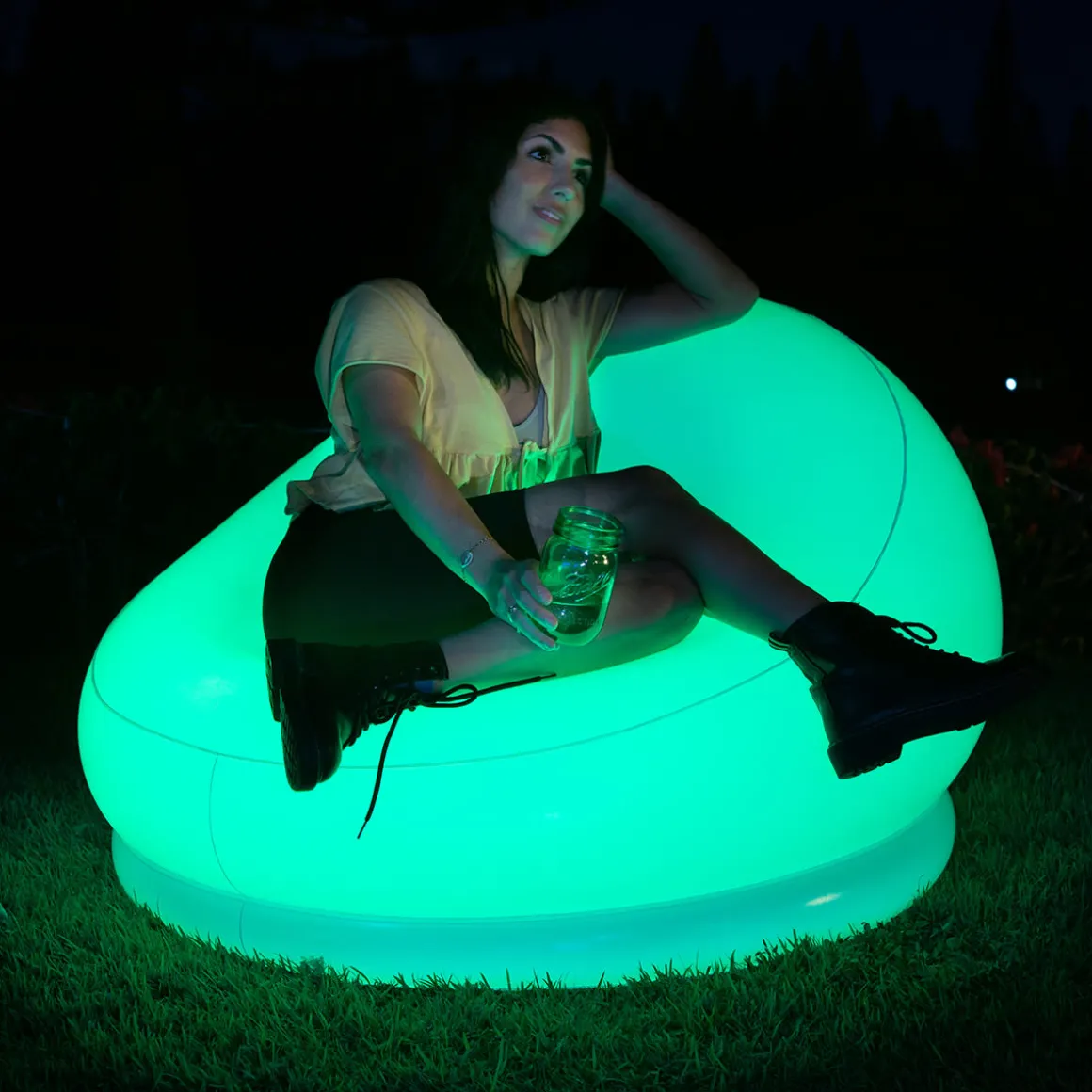 LED Inflatable Chair