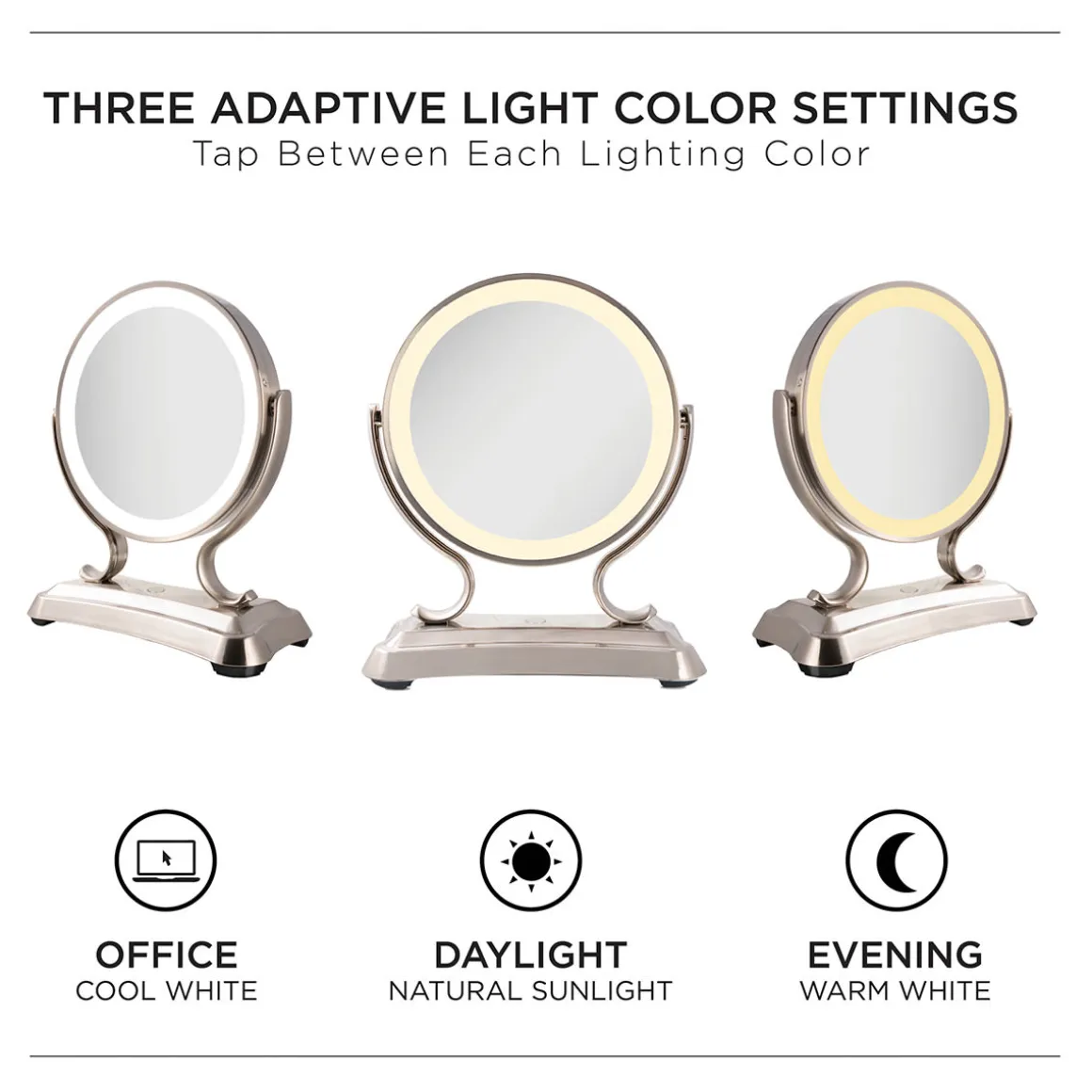 LED Lighted Glamour Makeup Mirror