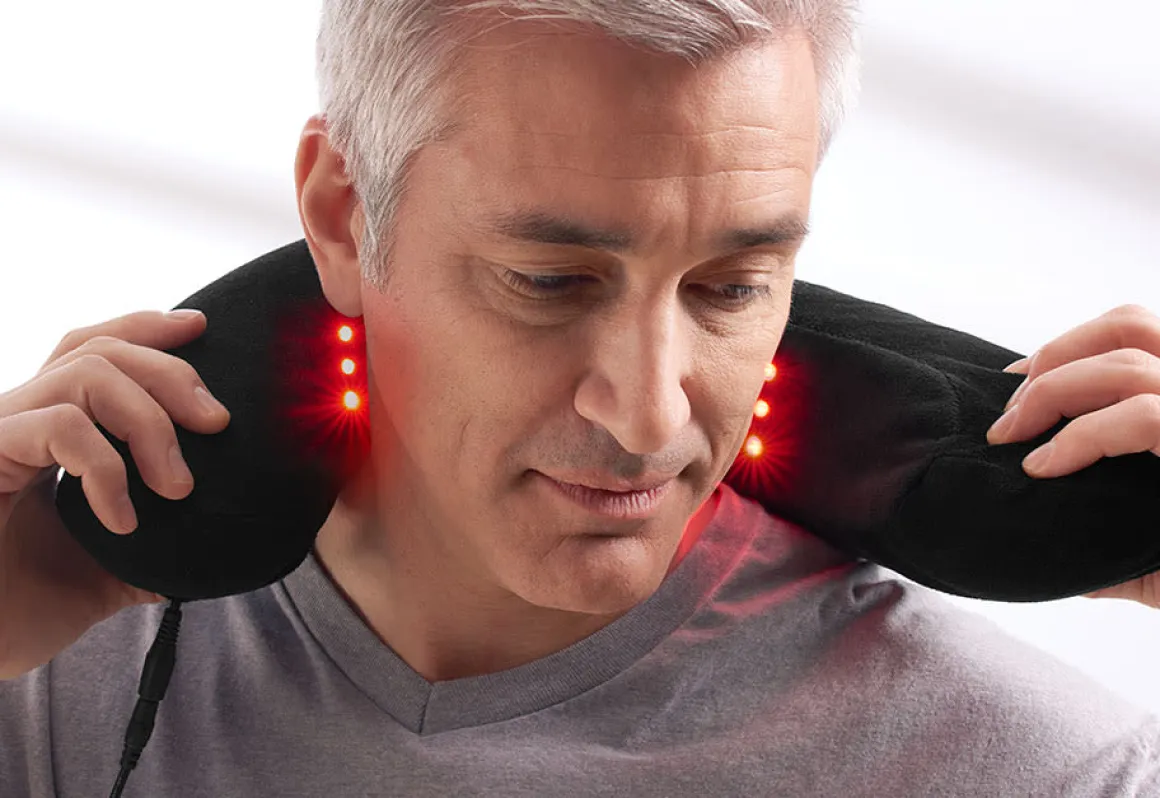LED Pain Relief Neck Pillow