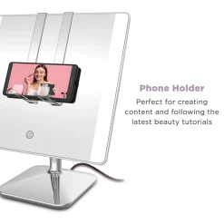 LED Social Media Mirror