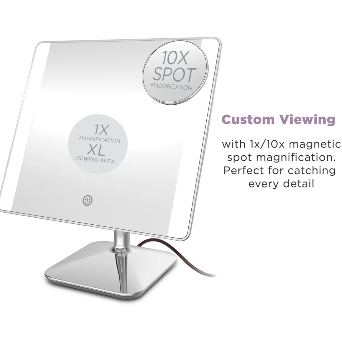 LED Social Media Mirror