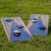 LED Wood Cornhole Set