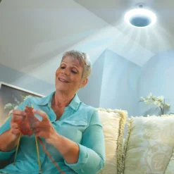 Light Socket Fan and Light
