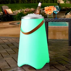 Lighted Wine Bucket and Speaker