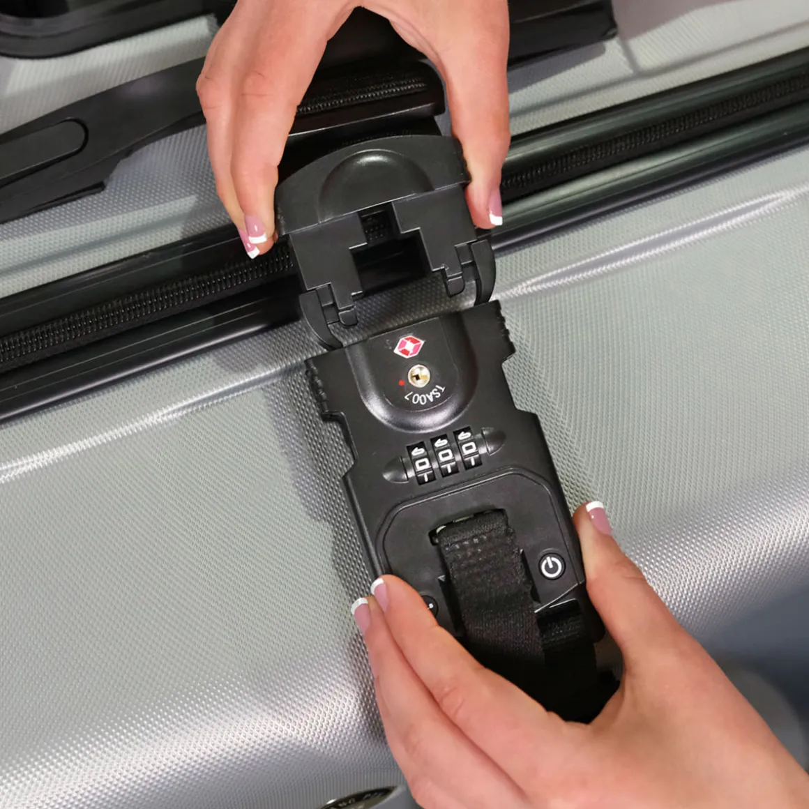 Locking Travel Strap Luggage Scale