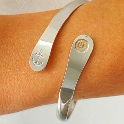 Love Anchors the Soul Engraved Bracelet