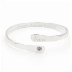 Love You Mom Engraved Bracelet
