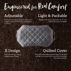 Luxe Inflatable Camping Pillow