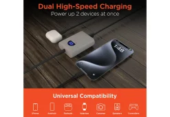 10,000mAh Fast Charge Power Bank with Digital Display