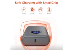 10,000mAh Fast Charge Power Bank with Digital Display
