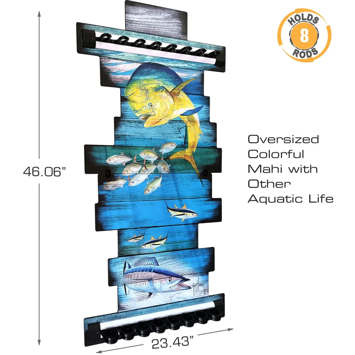 Mahi 8 Fishing Rod Rack