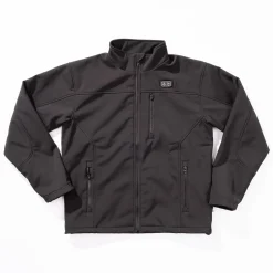 Men's Rechargeable Heated Softshell Jacket by Sharper Image