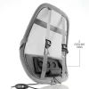 Mesh Lumbar Support with Cooling Fans