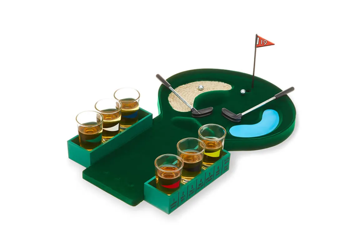 Mini Putting Drinking Shot Game