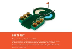 Mini Putting Drinking Shot Game